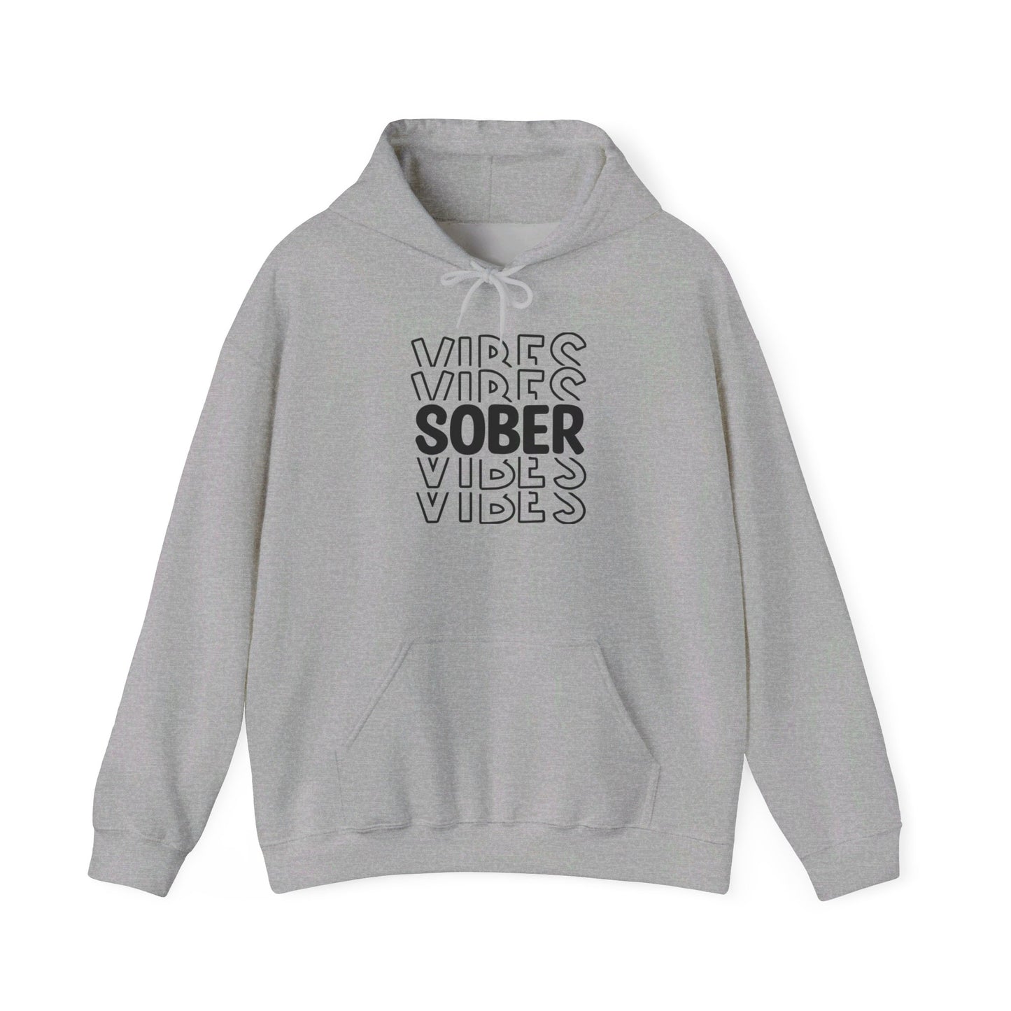 Sober Vibes Unisex Heavy Blend™ Hooded Sweatshirt