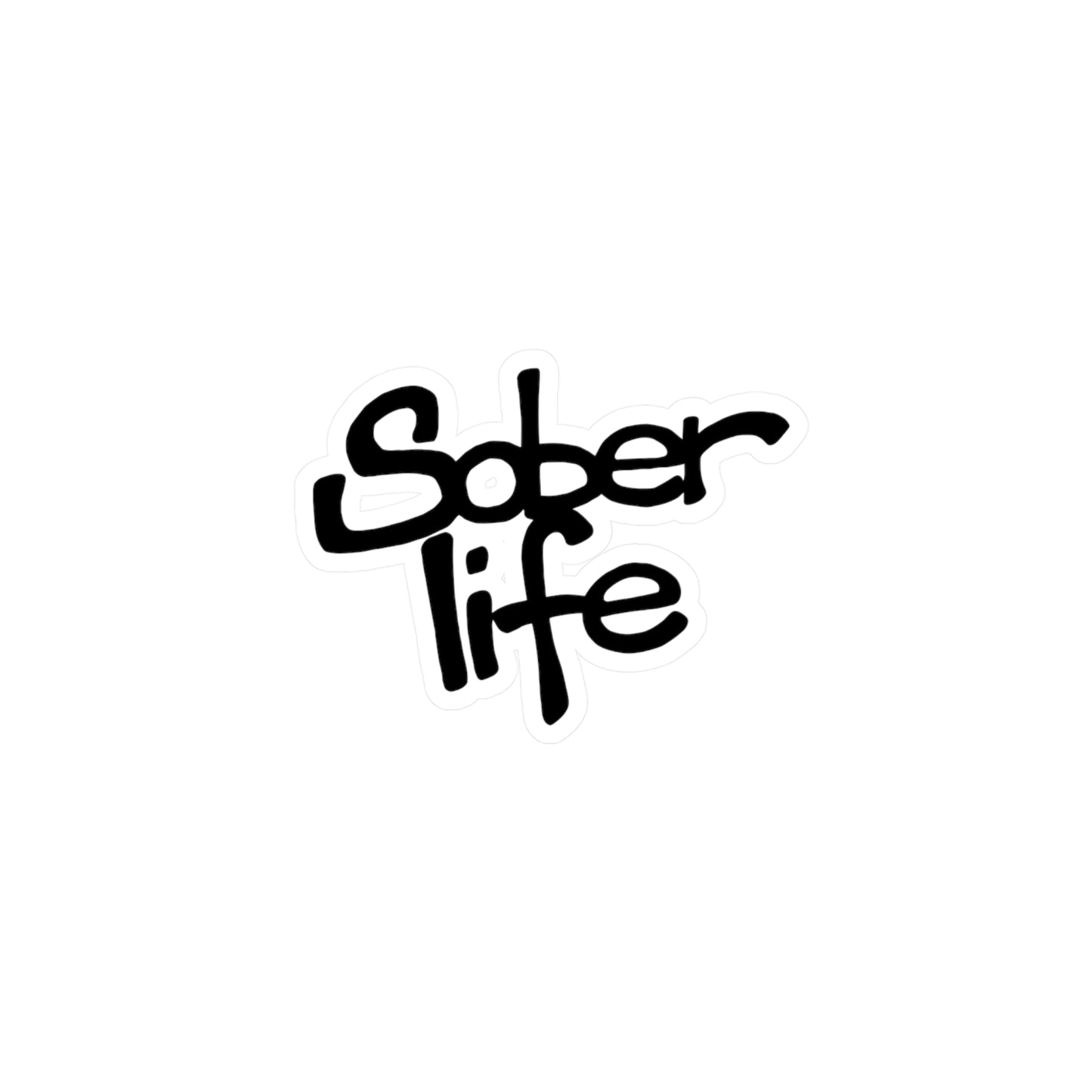 Sober Life Kiss-Cut Vinyl Decals