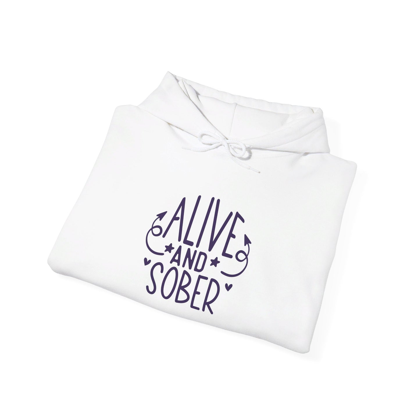 Alive & Sober Unisex Heavy Blend™ Hooded Sweatshirt