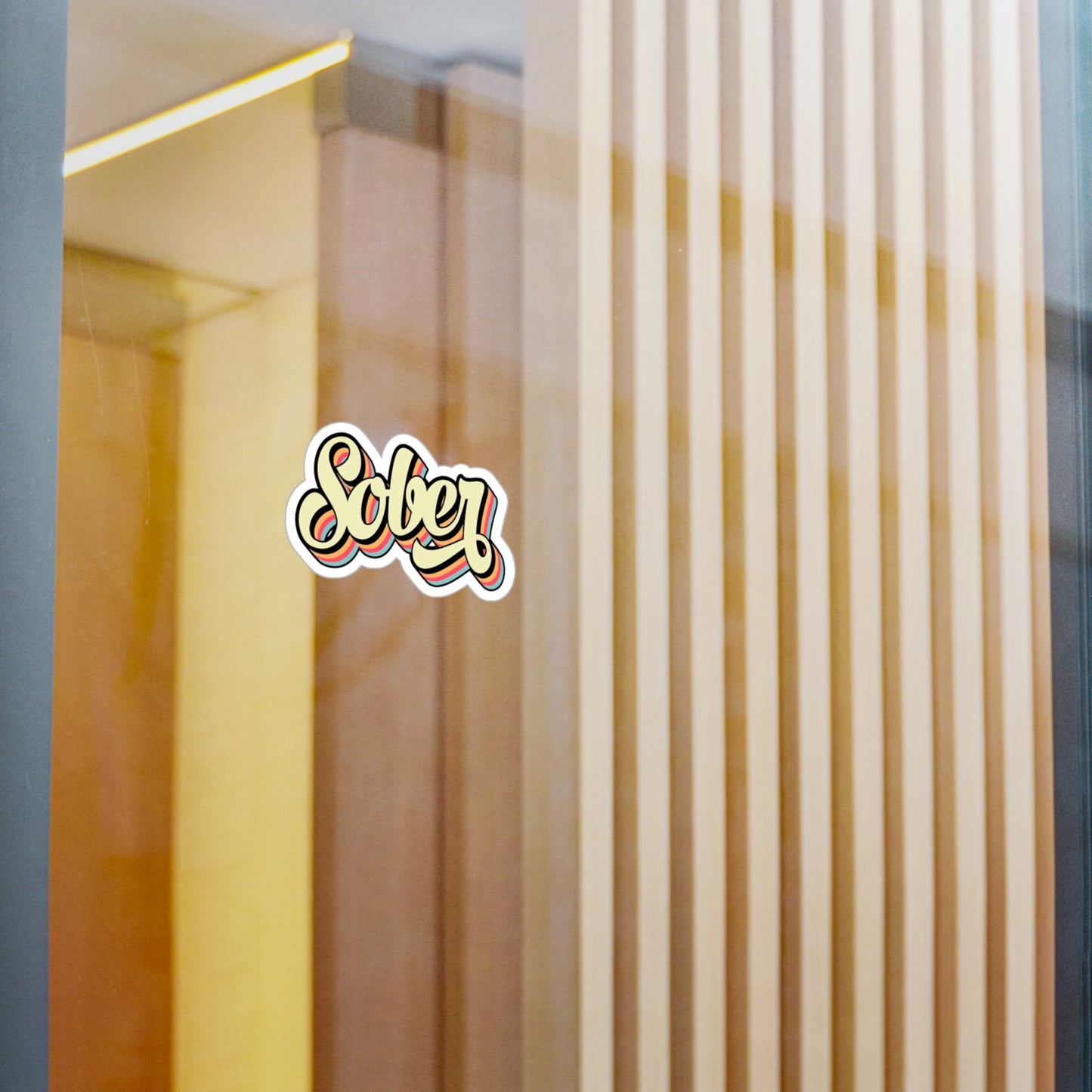 Sober Kiss-Cut Vinyl Decals