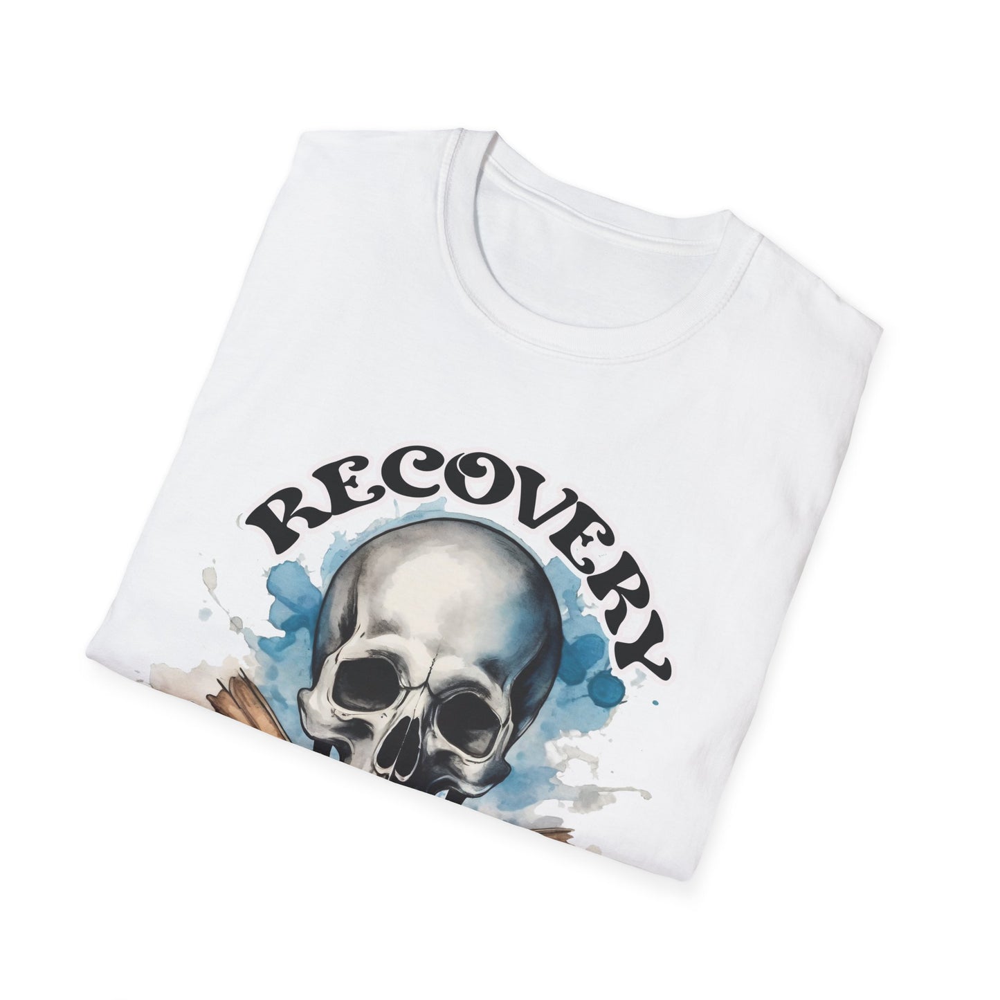 "100 Proof to Recovery" Unisex Soft-Style T-Shirt