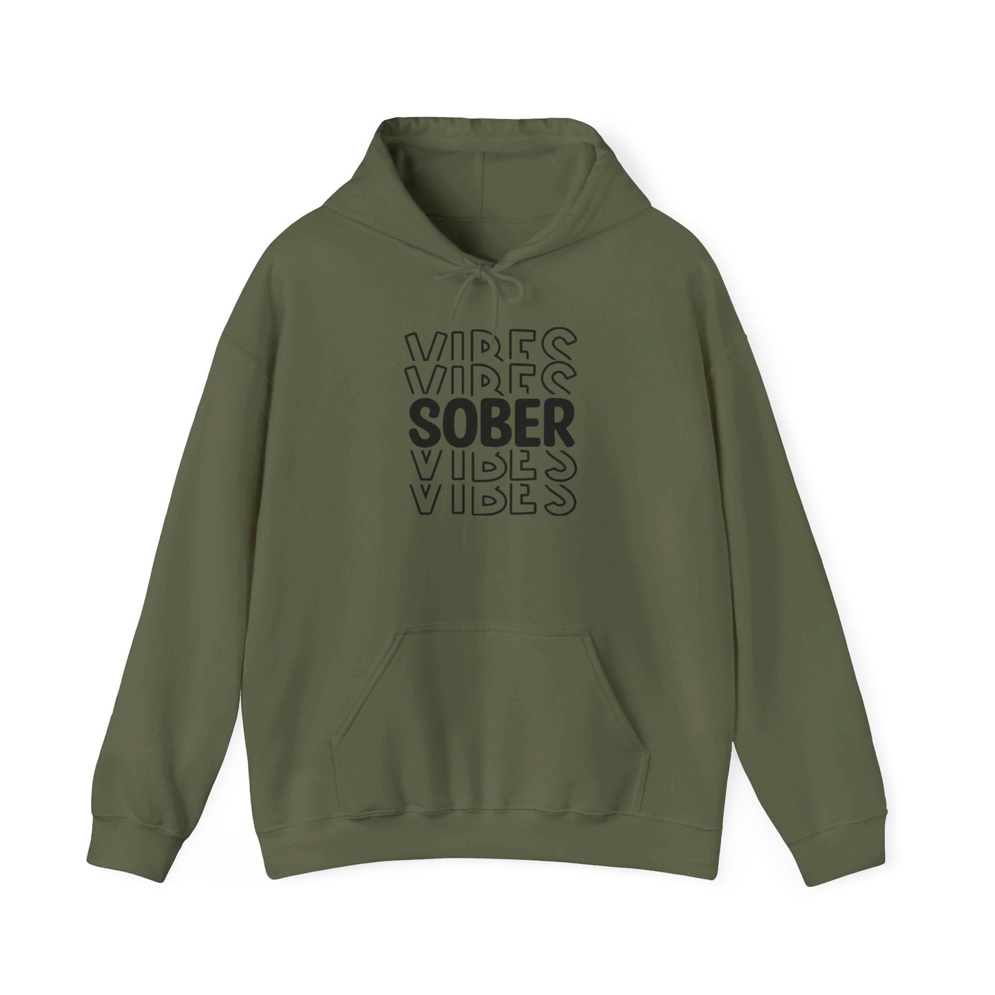 Sober Vibes Unisex Heavy Blend™ Hooded Sweatshirt