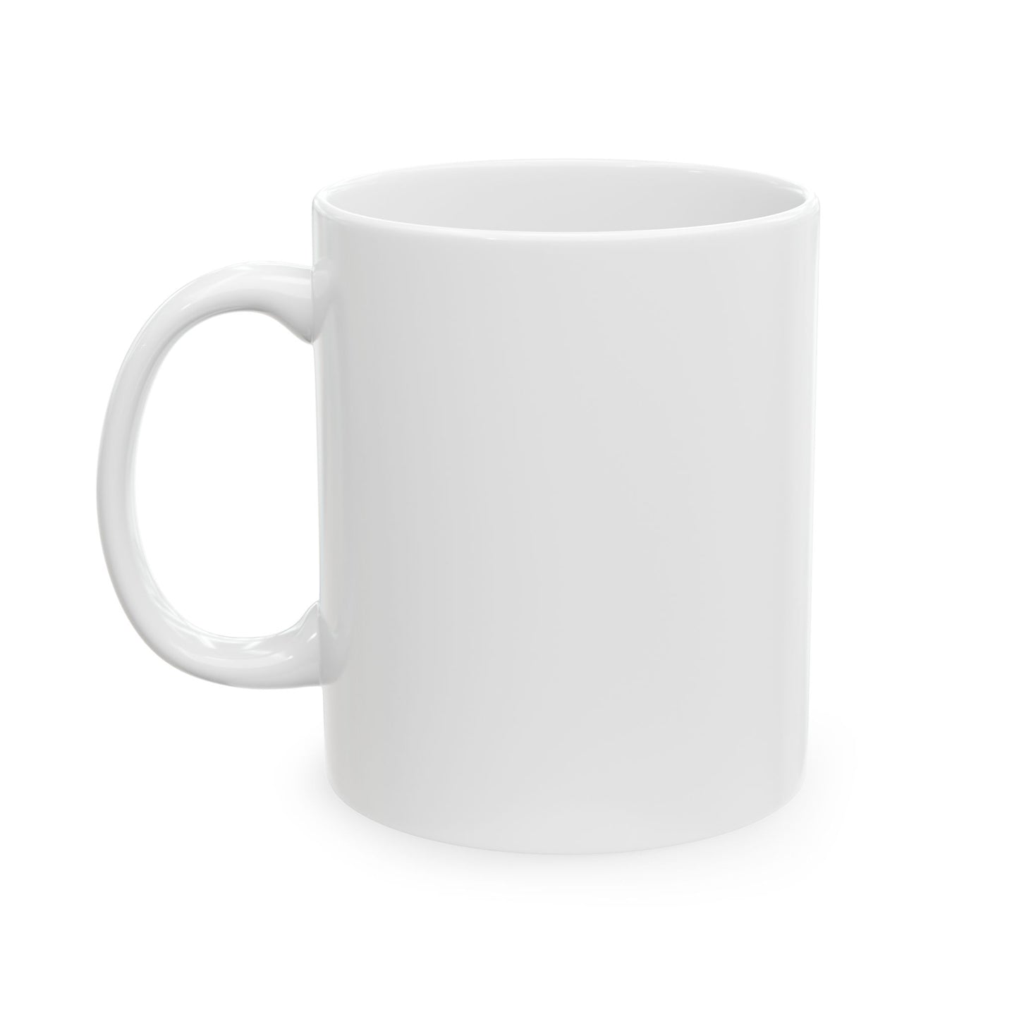 "Sober & Slaying" Ceramic Mug, (11oz)