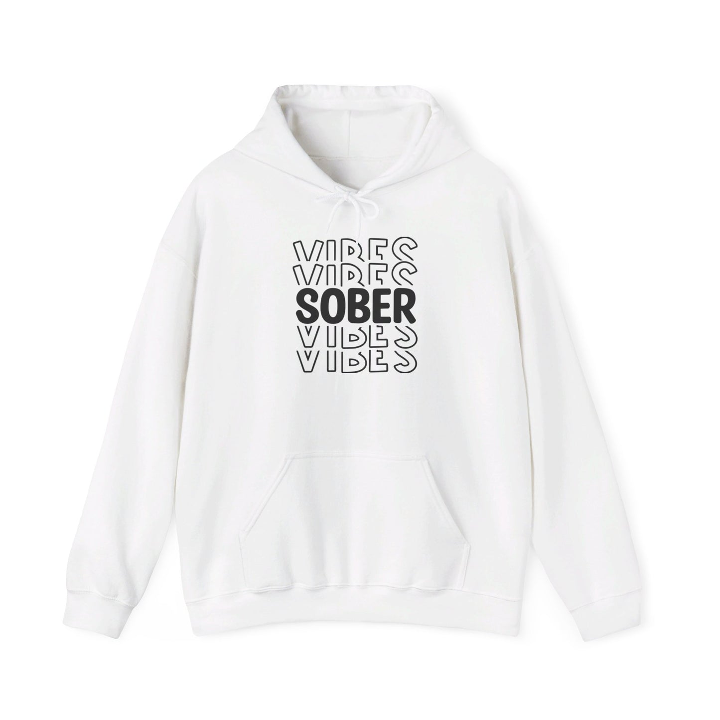 Sober Vibes Unisex Heavy Blend™ Hooded Sweatshirt