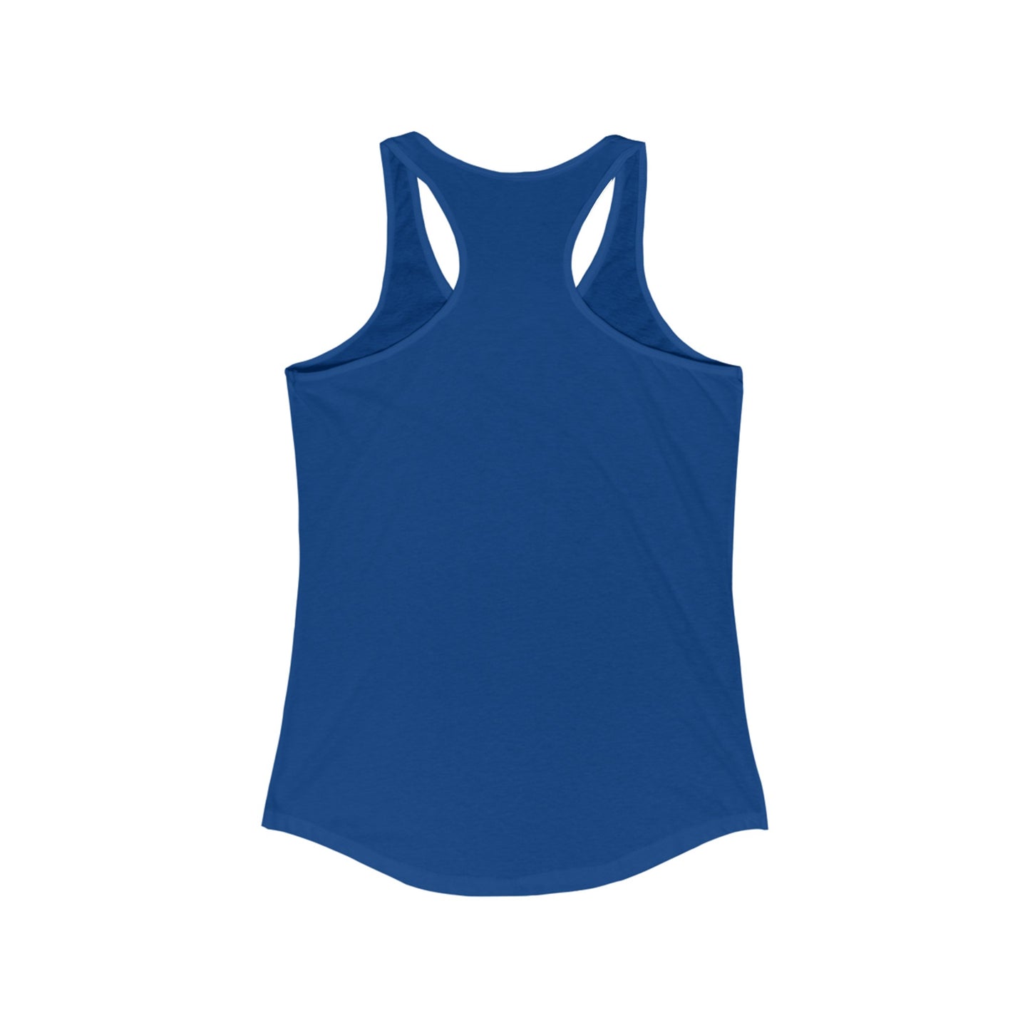 "Sober & Slaying" Women's Ideal Racerback Tank