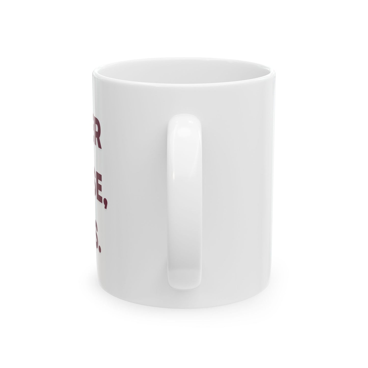 Sober Cause, Yikes Ceramic Mug, (11oz, 15oz)