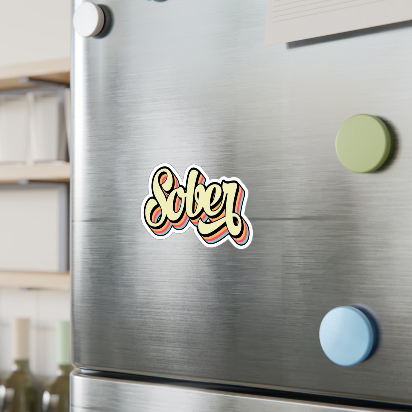 Sober Kiss-Cut Vinyl Decals