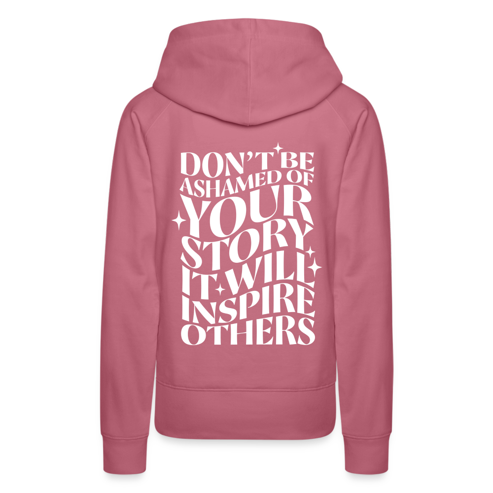 No Shame Women's Premium Hoodie - mauve