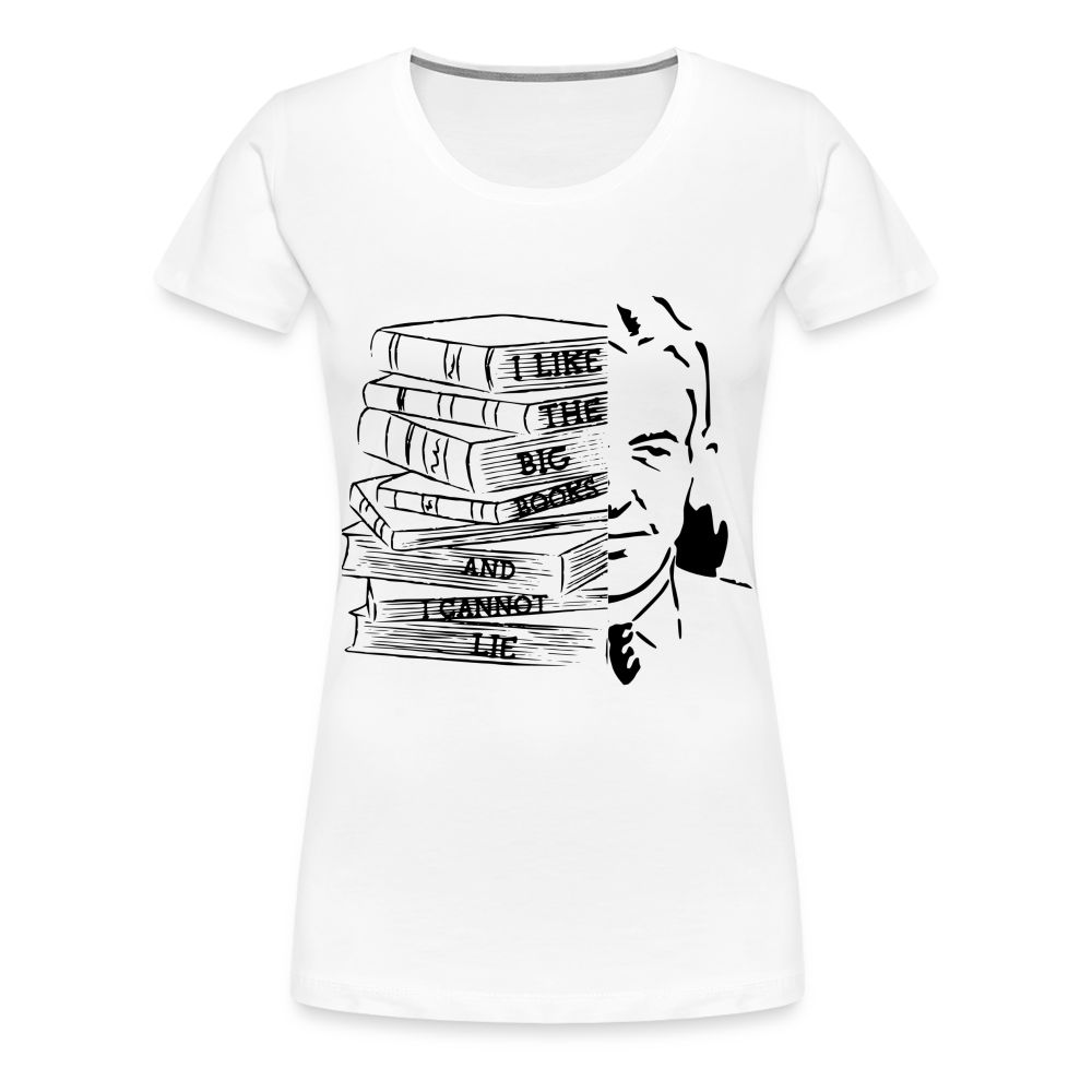 Big Book / Bill W. Women’s Premium T-Shirt - white