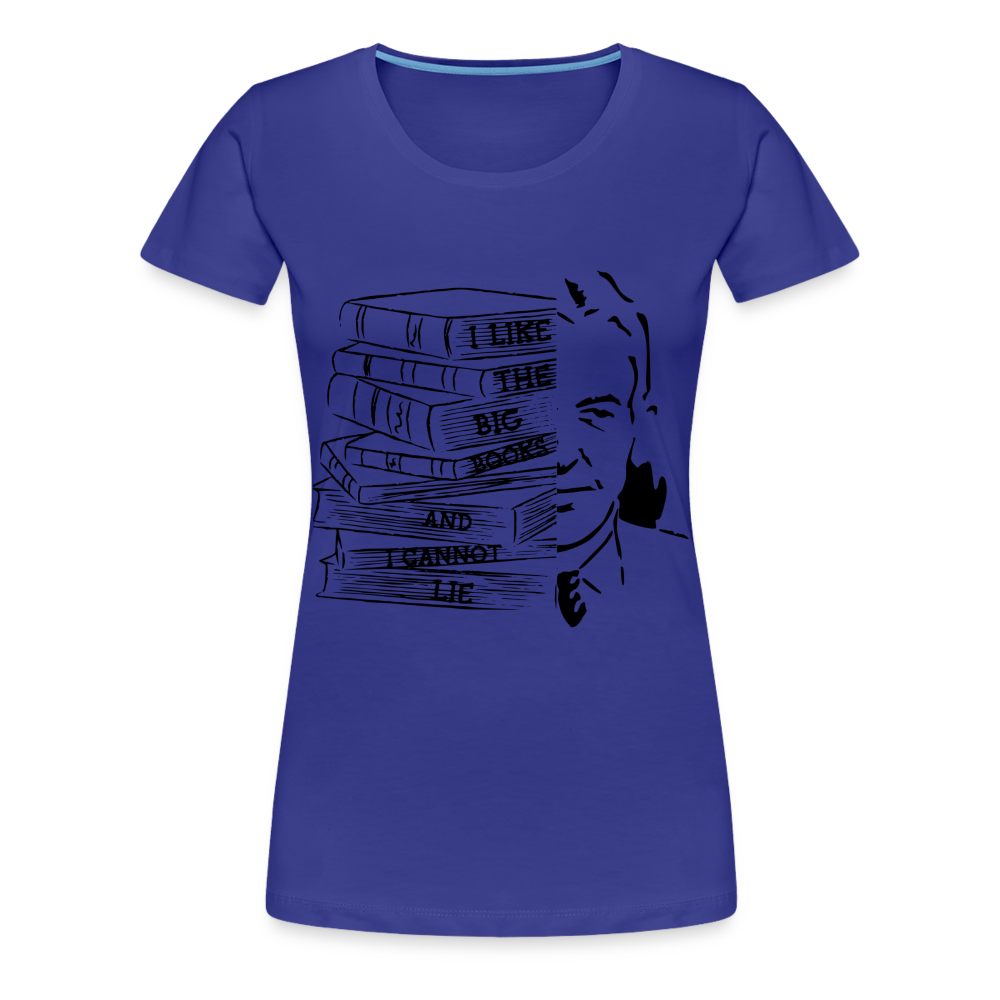 Big Book / Bill W. Women’s Premium T-Shirt - royal blue
