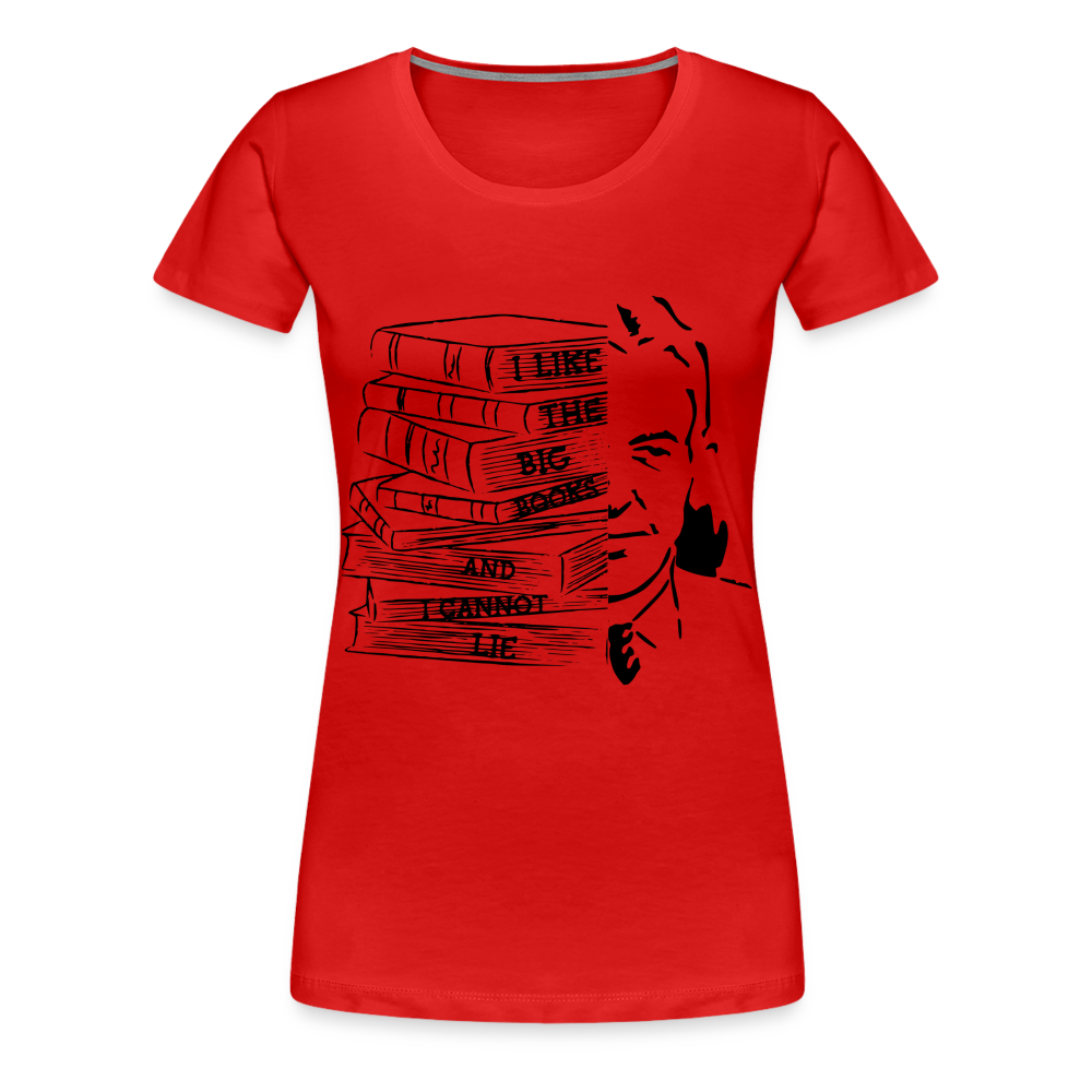 Big Book / Bill W. Women’s Premium T-Shirt - red