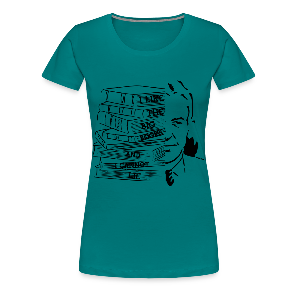 Big Book / Bill W. Women’s Premium T-Shirt - teal