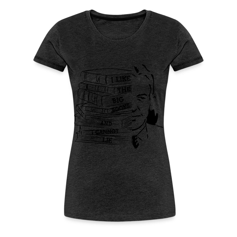 Big Book / Bill W. Women’s Premium T-Shirt - charcoal grey
