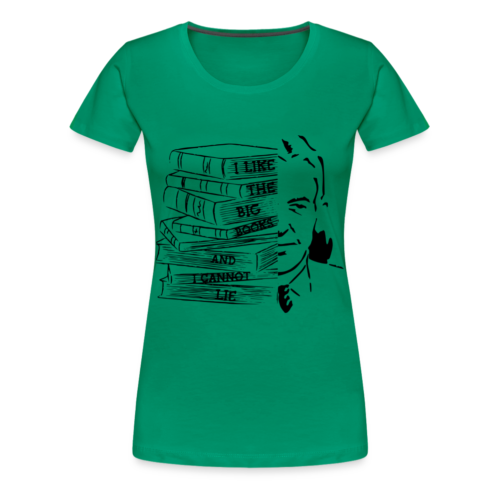 Big Book / Bill W. Women’s Premium T-Shirt - kelly green