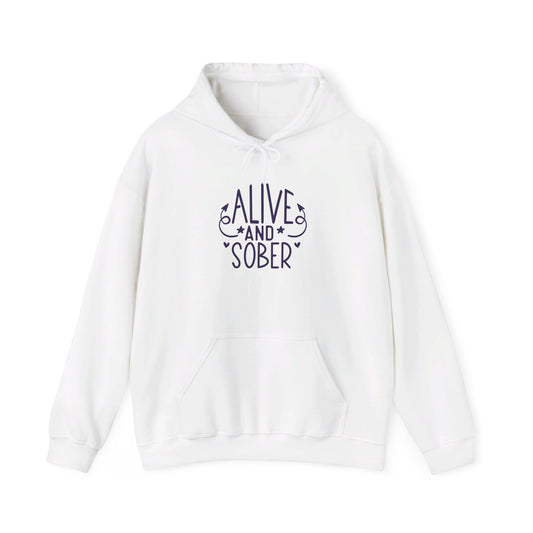 Alive & Sober Unisex Heavy Blend™ Hooded Sweatshirt