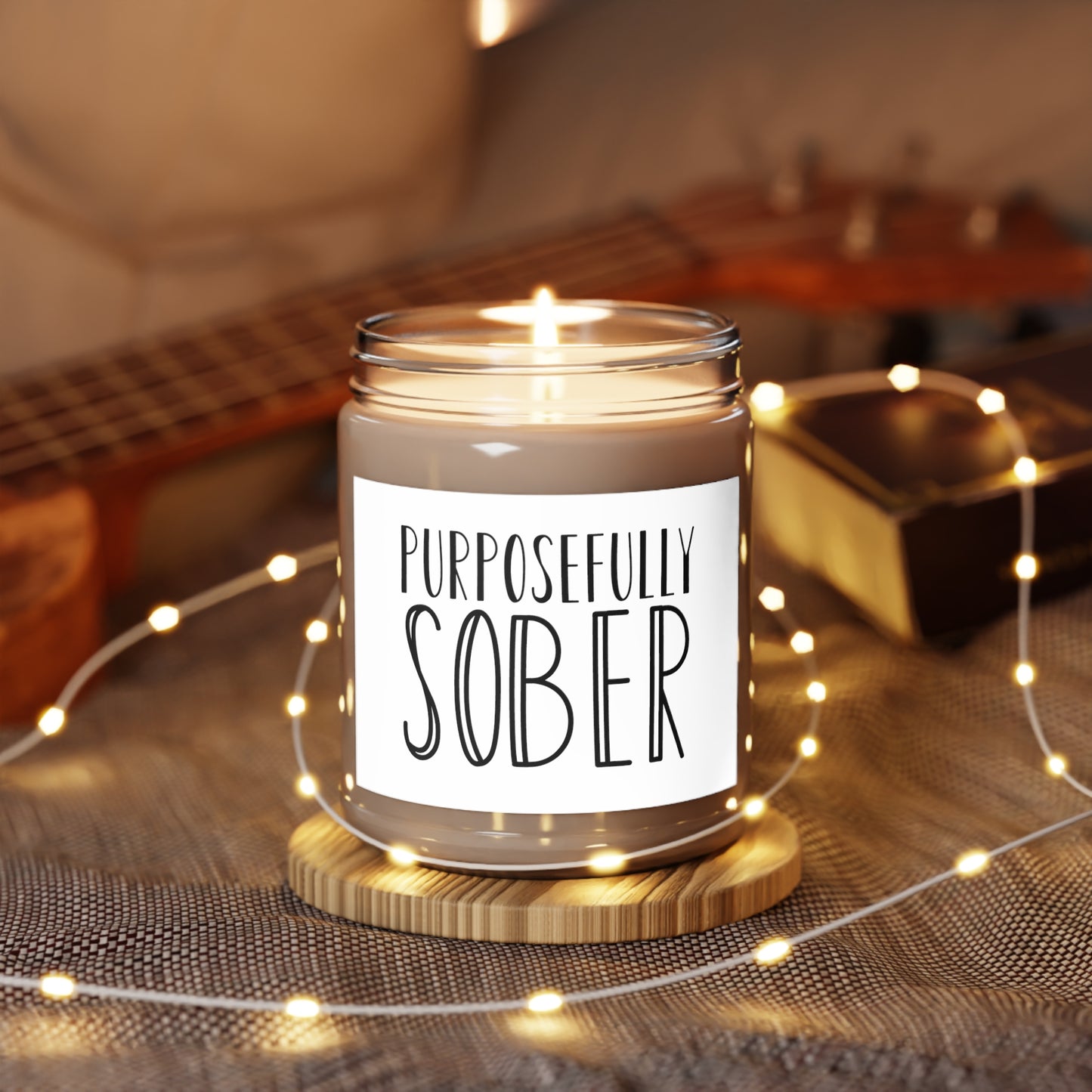 Purposefully Sober Scented Candles, 9oz