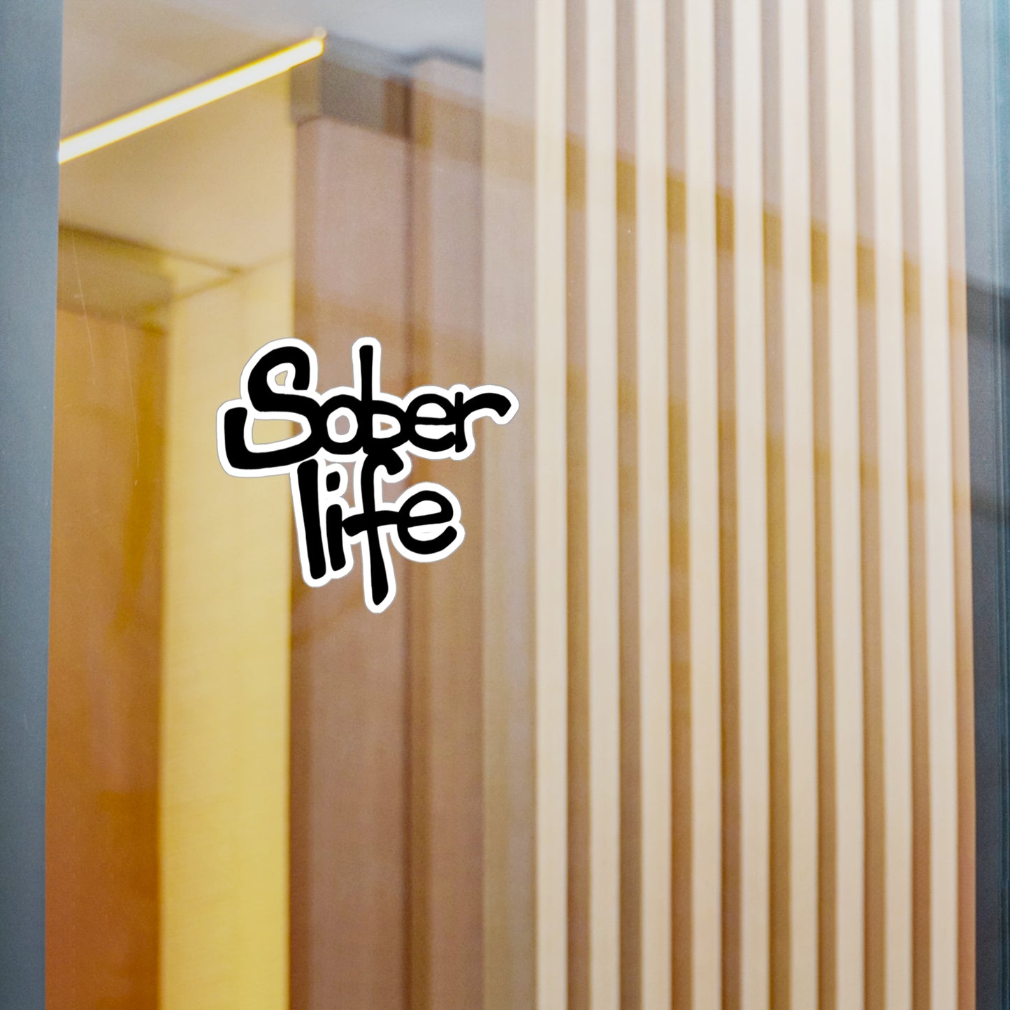 Sober Life Kiss-Cut Vinyl Decals