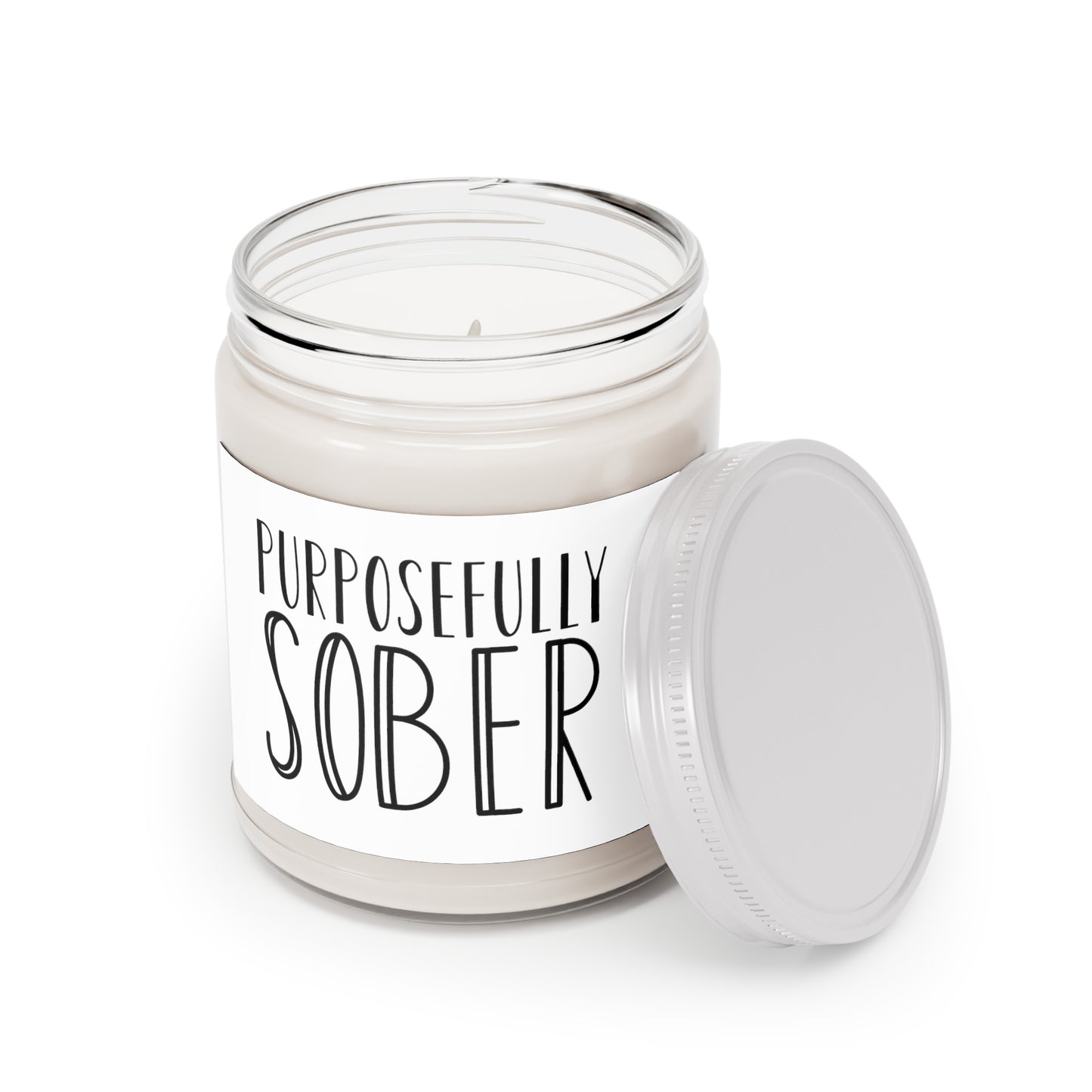 Purposefully Sober Scented Candles, 9oz