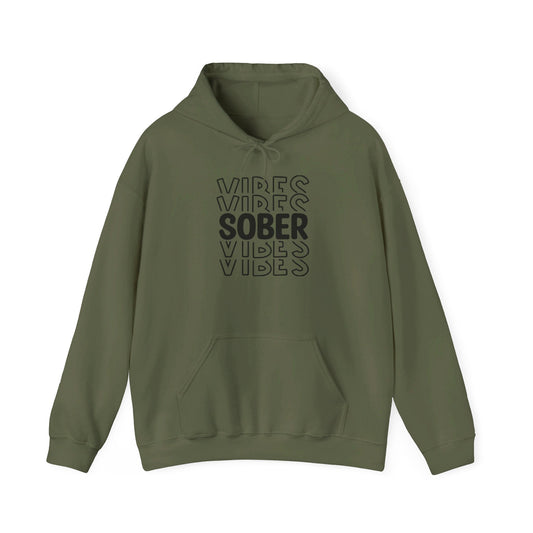 Sober Vibes Unisex Heavy Blend™ Hooded Sweatshirt