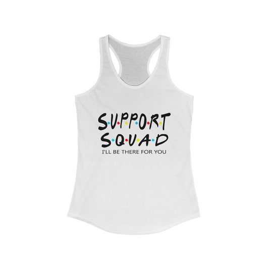 "Support Squad" Women's Racerback Tank Top