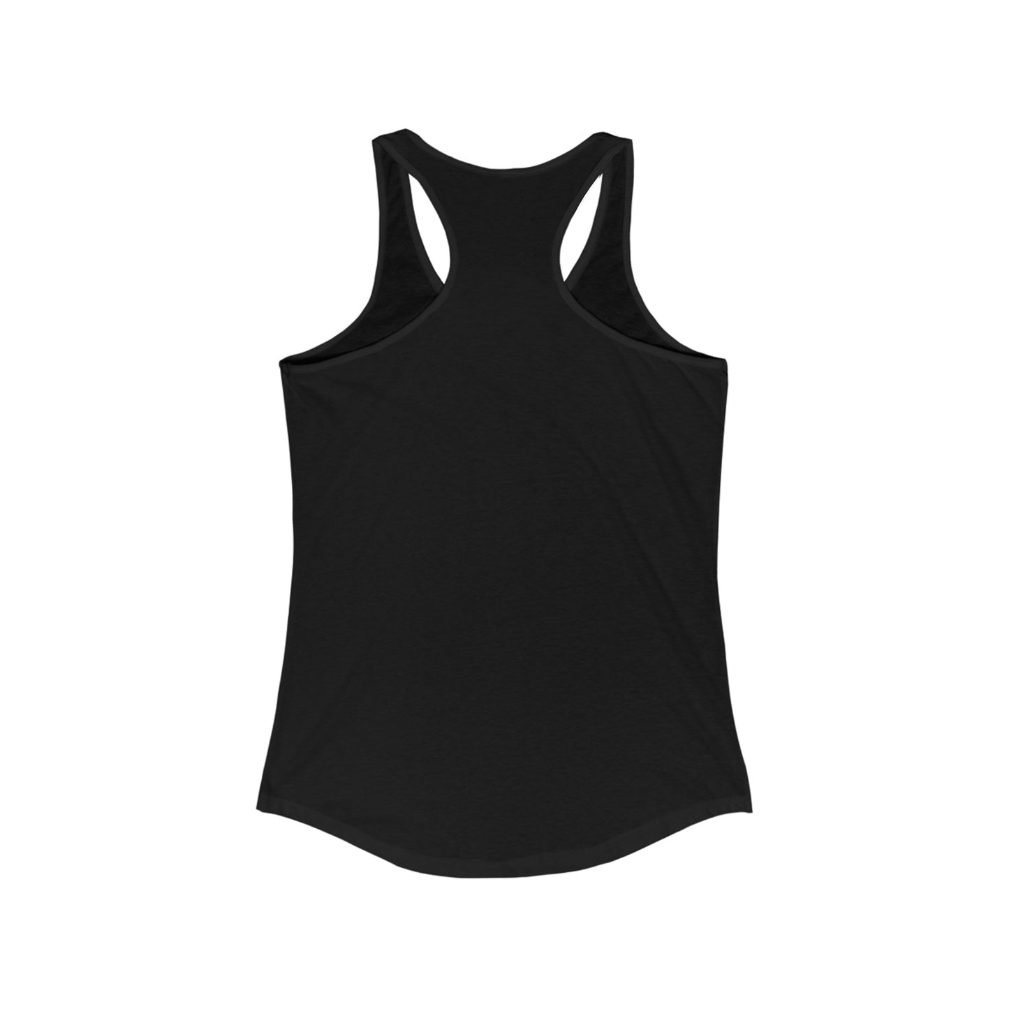 "Sober & Slaying" Women's Ideal Racerback Tank