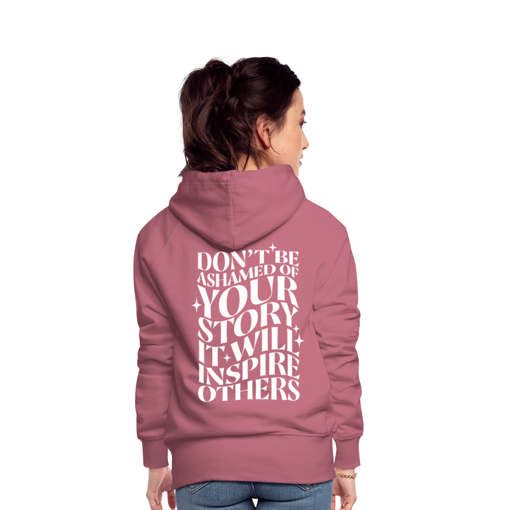 No Shame Women's Premium Hoodie - mauve